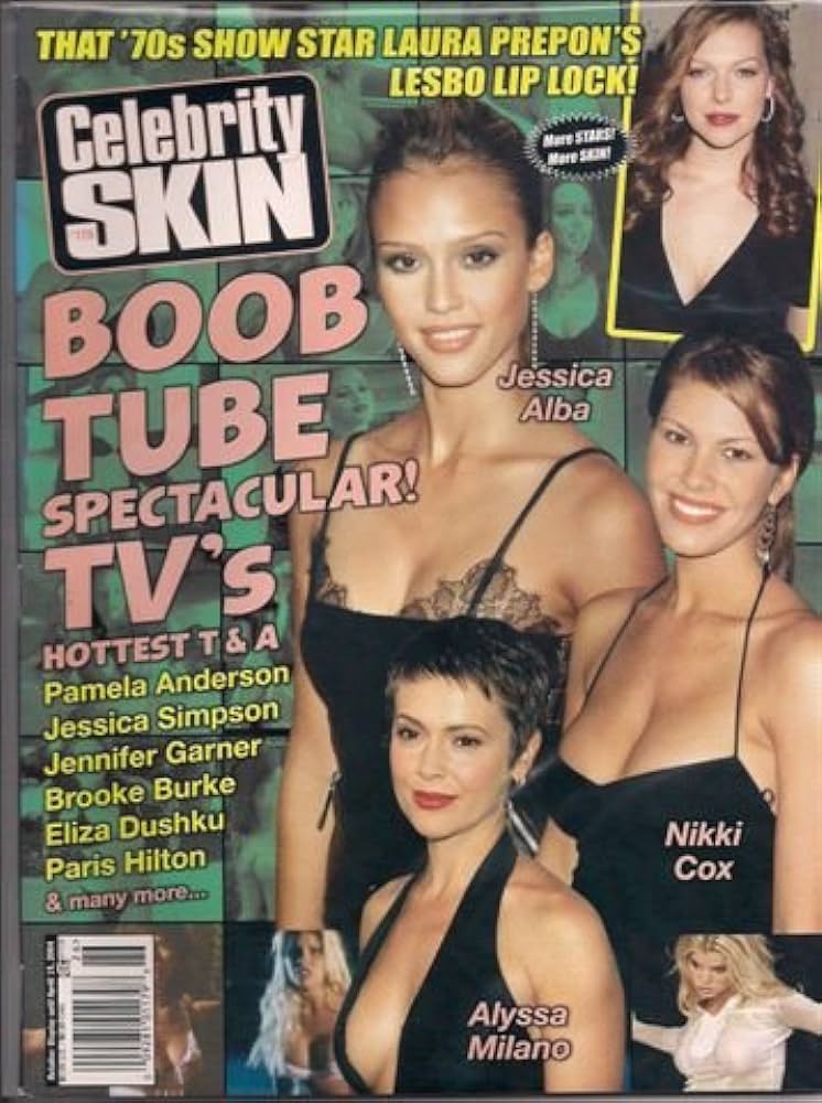 Celebrity Skin #126 Jessica Alba Nikki Cox Alyssa Milano: unknown ...