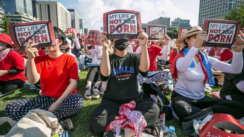 Thousands of women protest against spy cameras, gender-biased ...