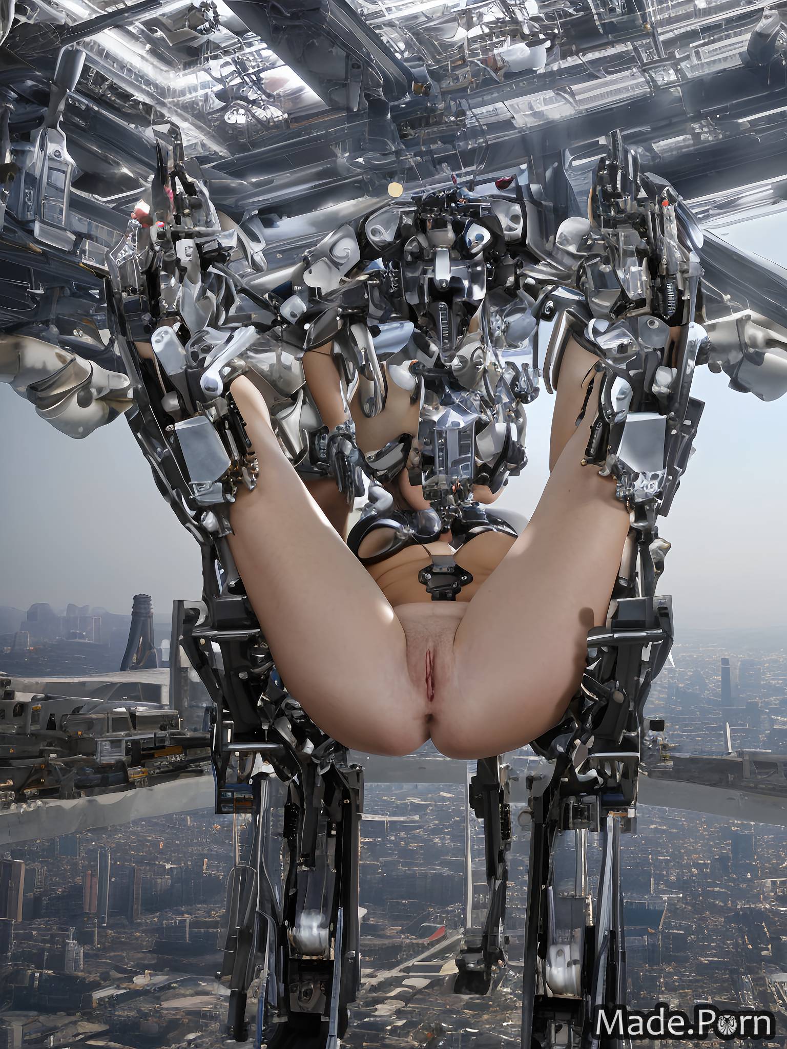 Porn image of mechanical wings sci-fi 20 woman thighs industry ...