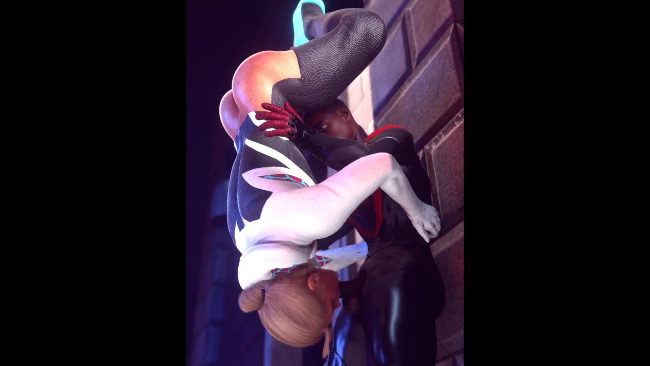 Spider-Kiss Blowjob: Miles Morales x Male Spider-Gwen Part 1 ...