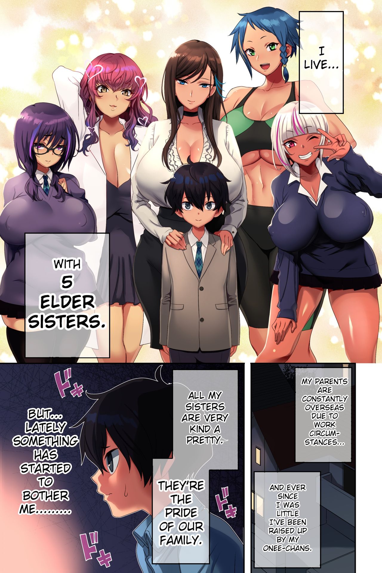 Ane Bitch Harem! [Uradoori Nukemichi] - 1 . Ane Bitch Harem ...