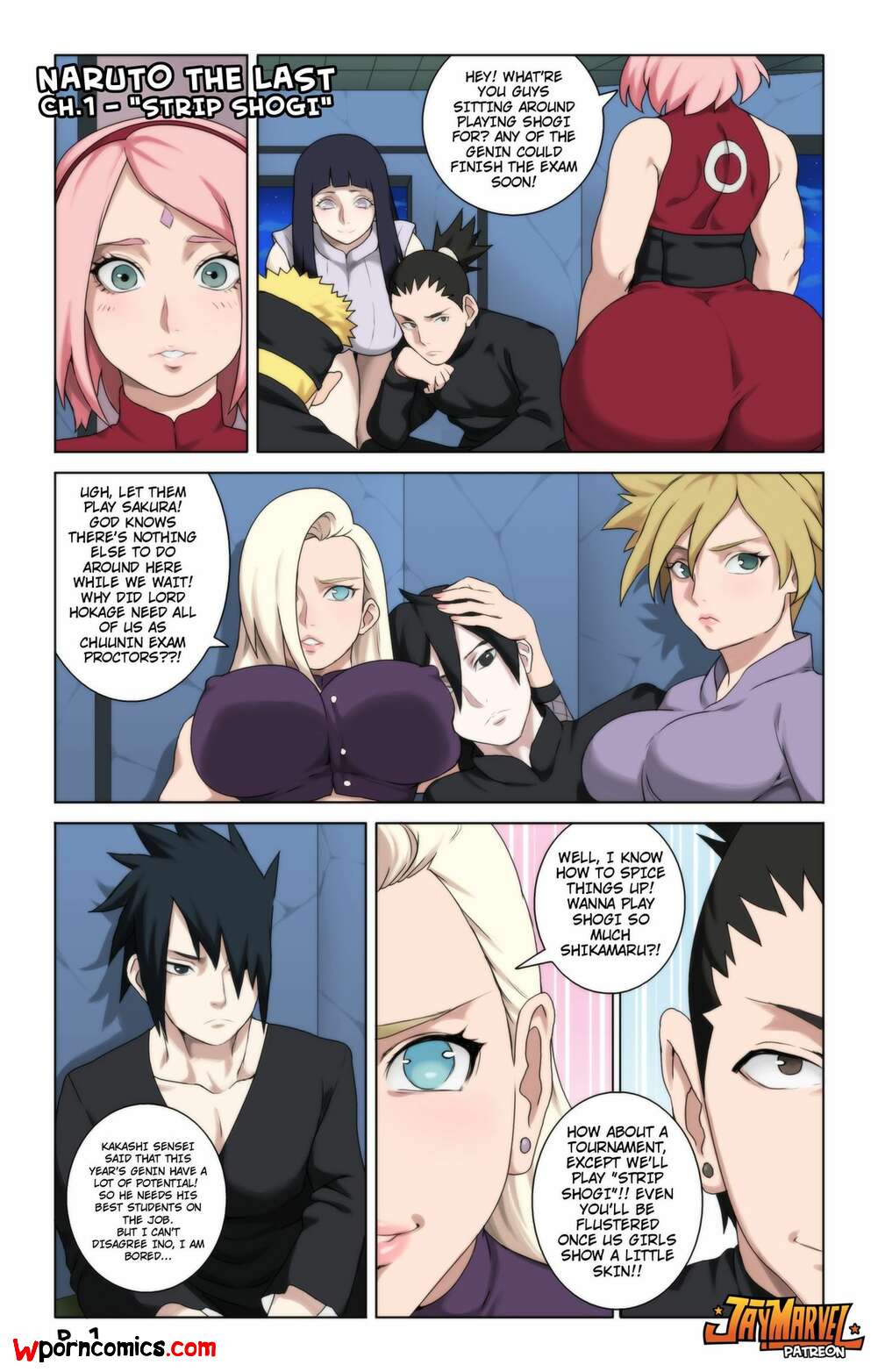 ✅️ Porn comic Naruto The Last- Strip Shogi. Jay Marvel. Sex ...