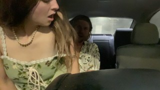 159 - Almost Got Caught Having Car Sex (And Her Dress is Super ...