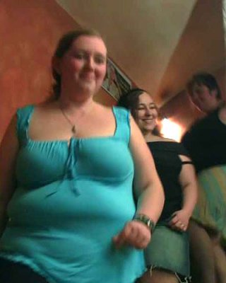 The three BBW friends come to the bar and end up naked with great ...