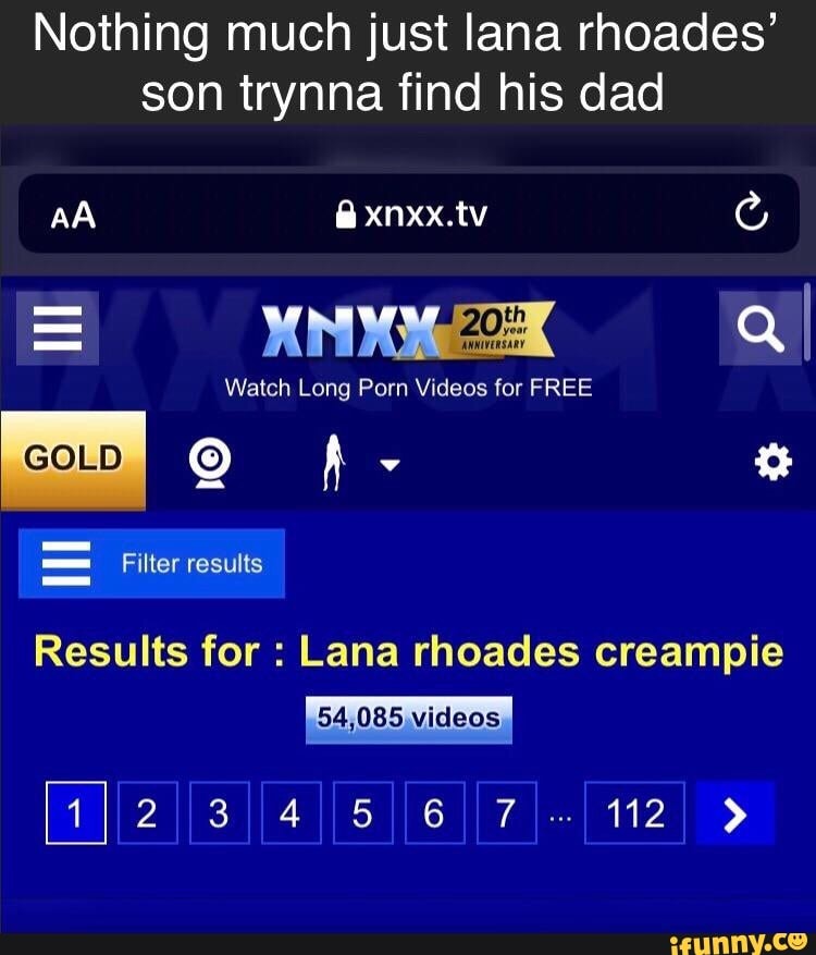 Nothing much just lana rhoades' son trynna find his dad AA @xnxx ...