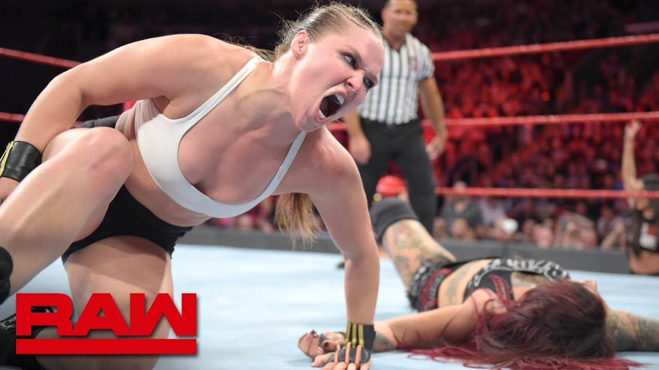 Ronda Rousey vs. Ruby Riott: Raw, Oct. 1, 2018 - YouTube