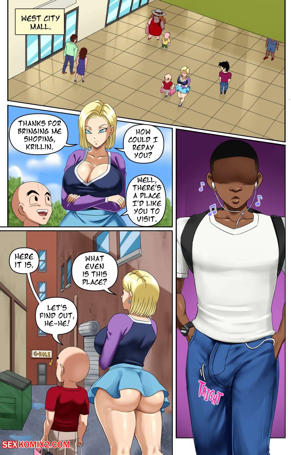 ✅️ Porn comic Android 18 NTR 4 Contd. Pink Pawg Sex comic sexy ...