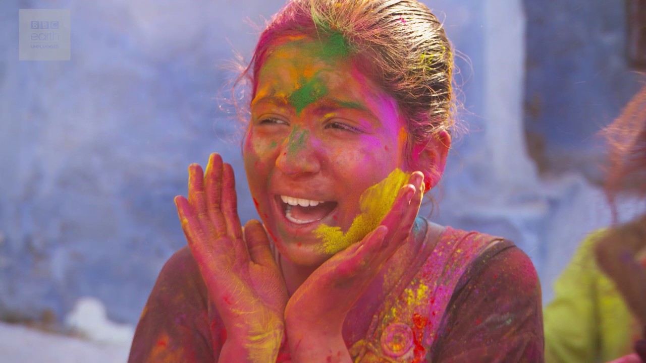 Holi Festival Of Colour | Planet Earth II | Cities Behind The ...