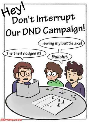 ✅️ Porn comic Mom. Dont Interrupt Our DnD Campaign. Chapter 1 ...