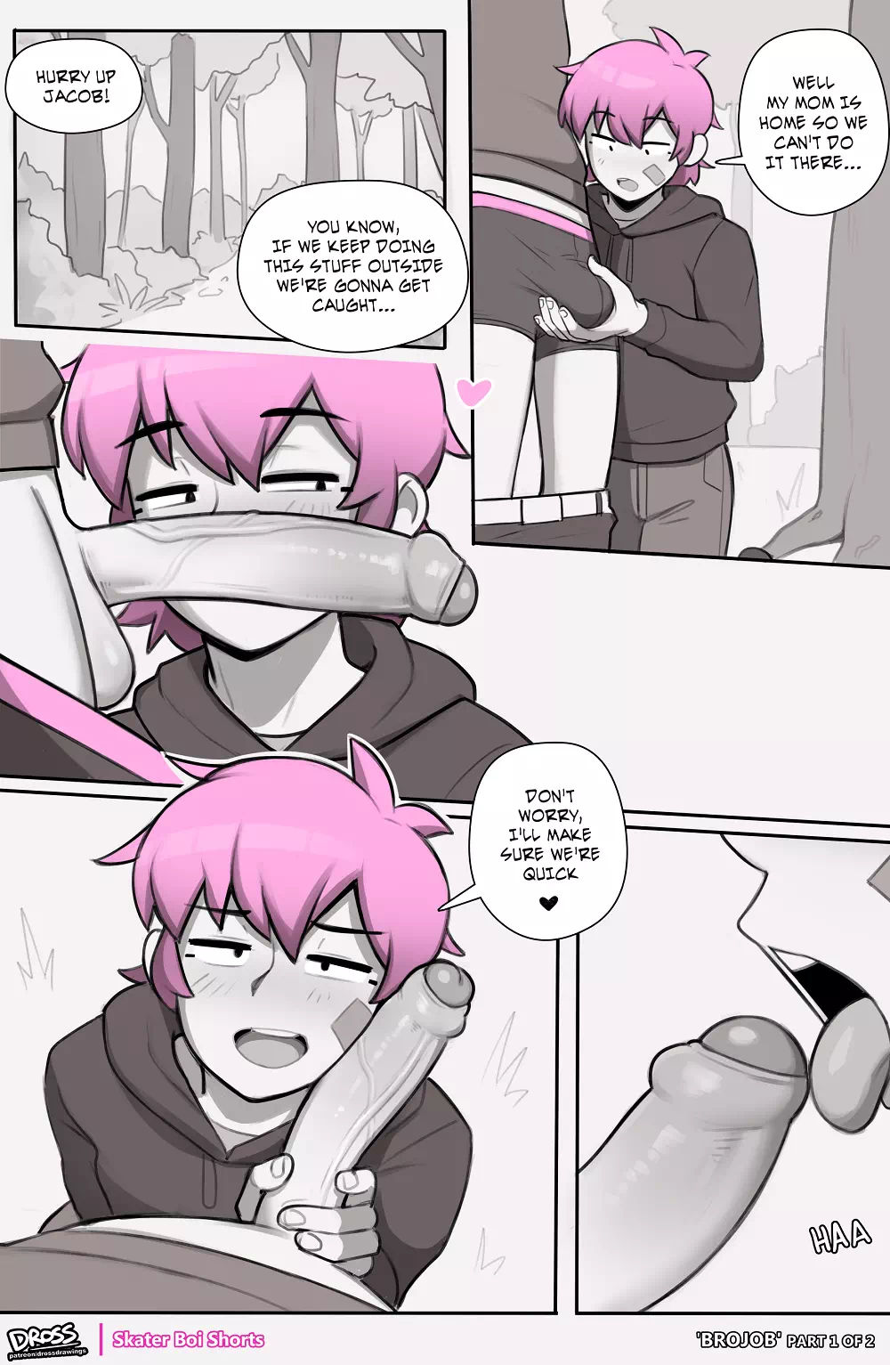 Yaoi porn comics Skater Boi – See you later boy! Extra 3