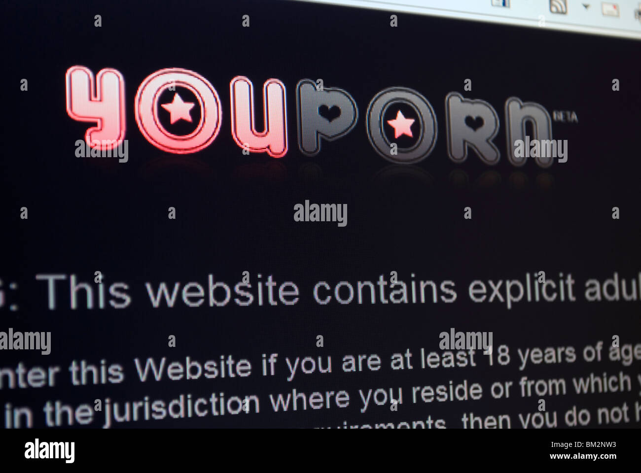 youporn website screenshot Stock Photo - Alamy