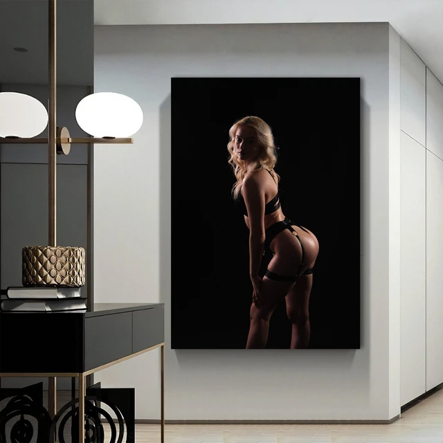 High Printing Sexy Girl Uncensored Poster Wall Art Decoration ...