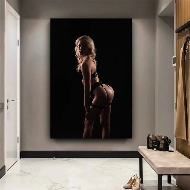 High Printing Sexy Girl Uncensored Poster Wall Art Decoration ...