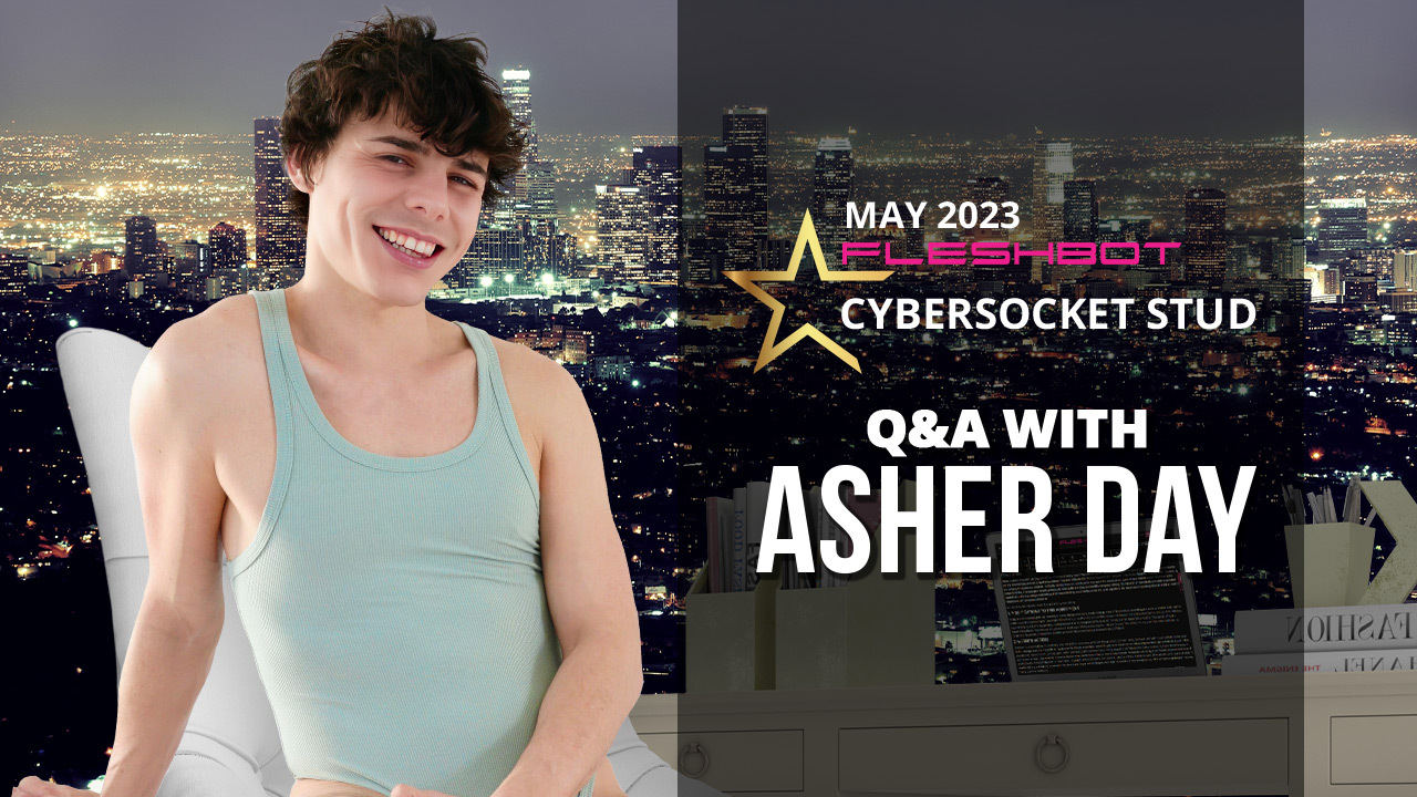 Cybersocket Stud Asher Day Talks Sex, Porn, & Twink Life - Fleshbot