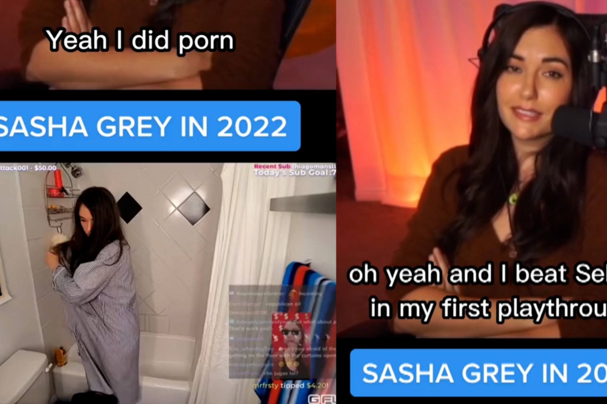 Sasha Grey, former porn actress, speaks out against haters on ...