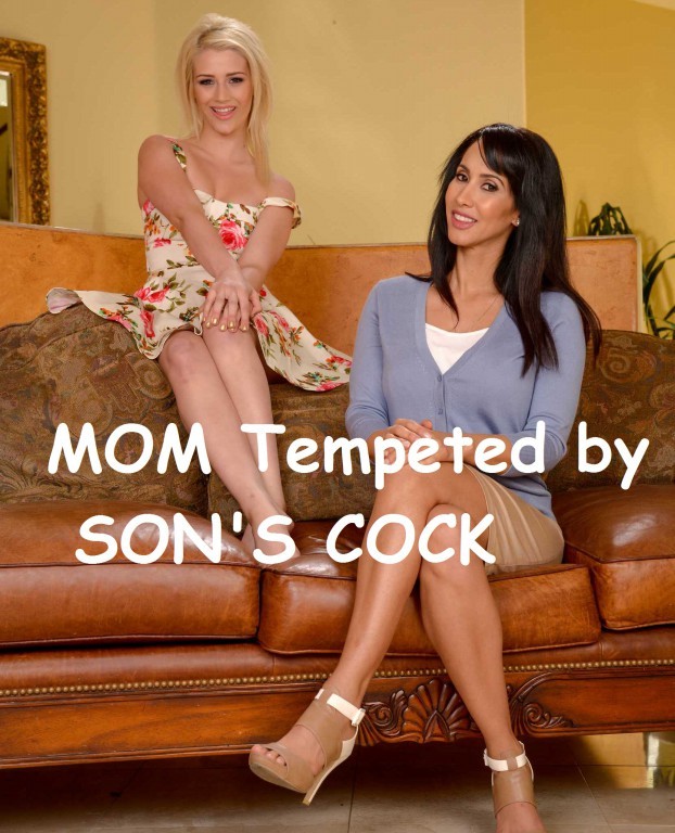 Mom Tempted by Son's Cock - Porn Cartoon Comics