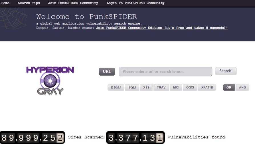 PunkSPIDER, the crawler that scanned the Dark Web