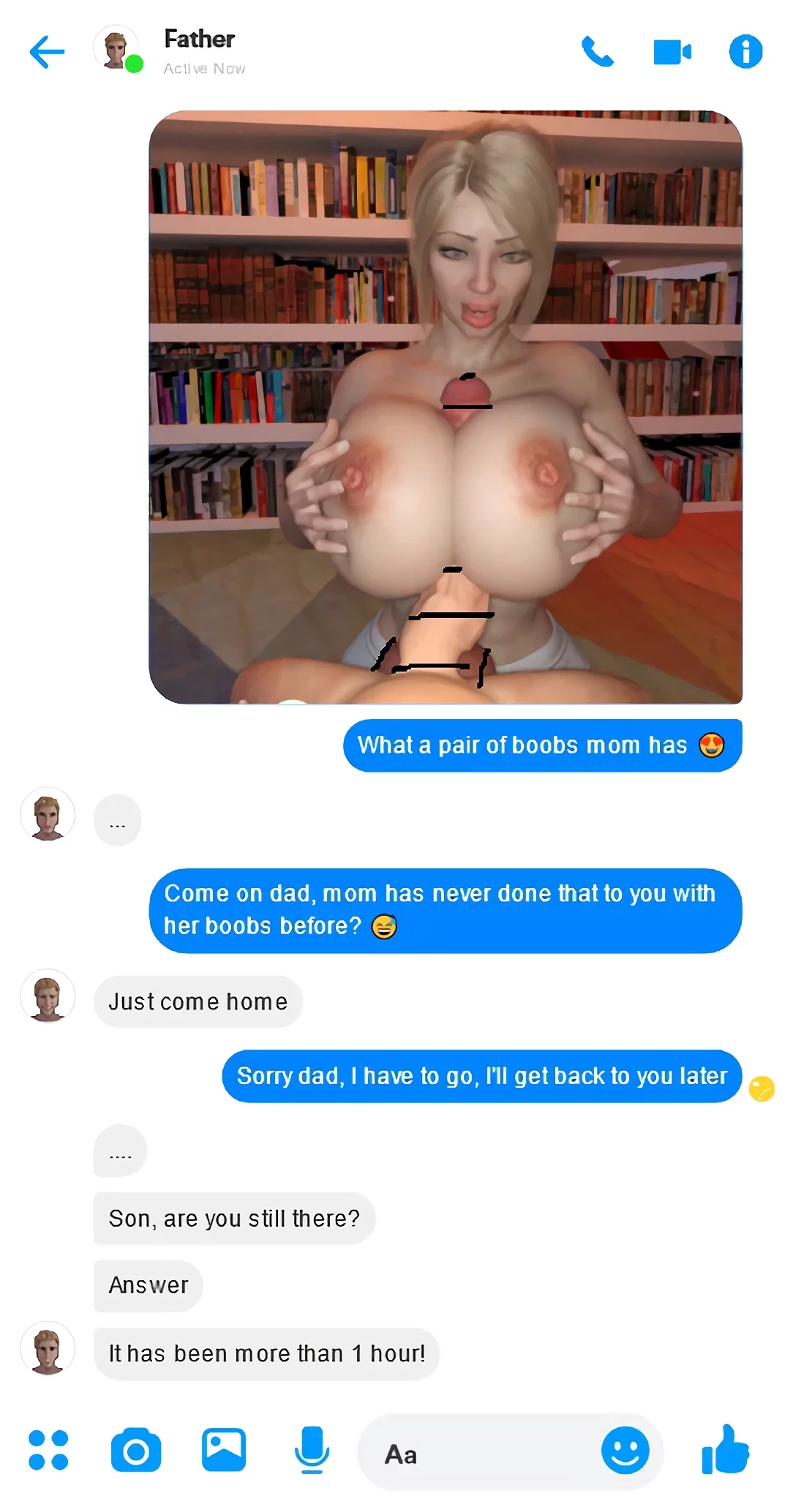 Notoriouscrs - Mom Son go to the Library porn comic