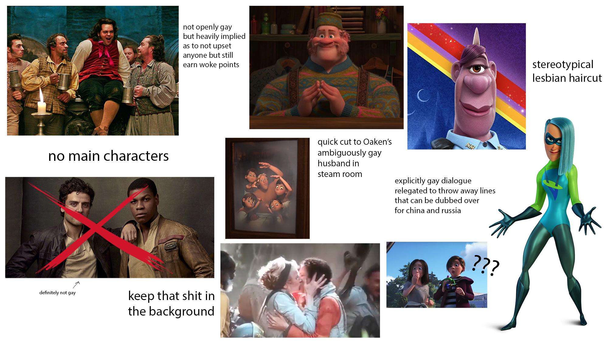 Disney's "First Gay Character" Starter Pack : r/starterpacks