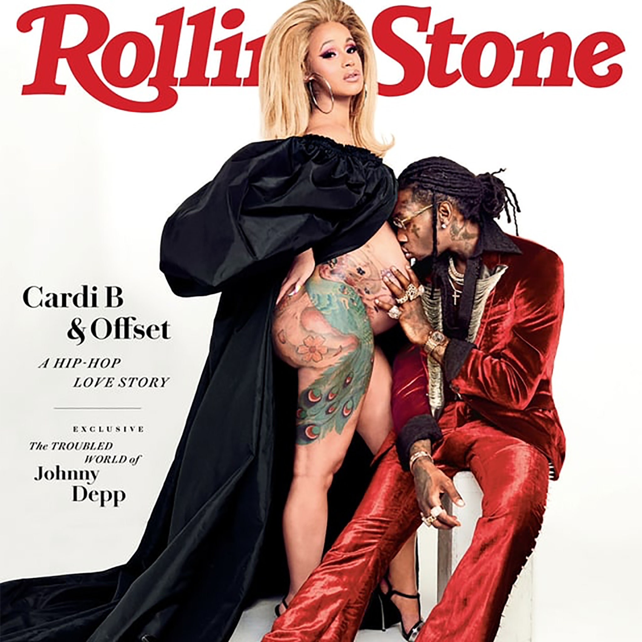 5 Cardi B and Offset Rolling Stone Revelations: 'D--khead' Trump ...