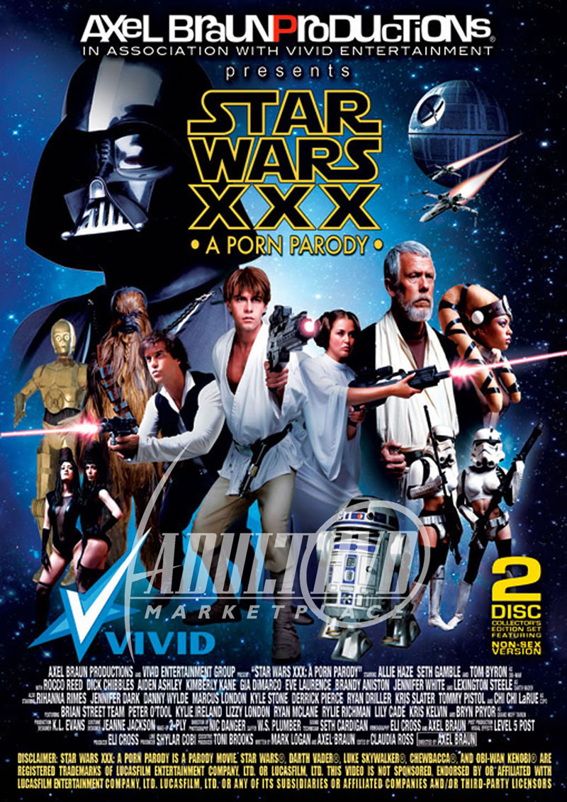 Star Wars XXX Porn Parody - DVD - Vivid