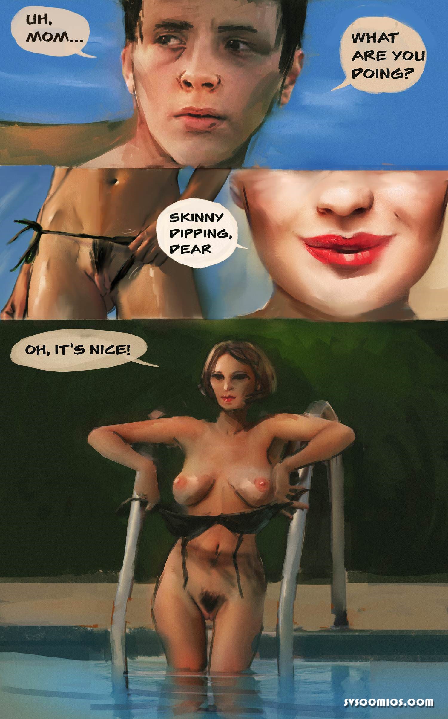 Hot Summer Day With Mom- LostPhynotype5 - Porn Cartoon Comics