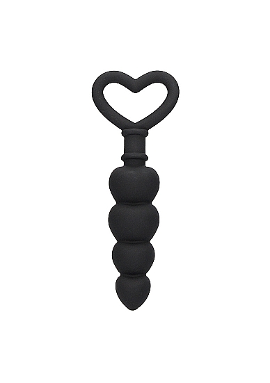 ANAL LOVE BEADS BLACK | Romantic Depot