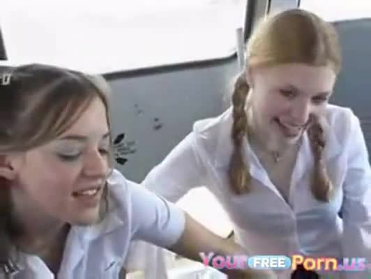 Teens Fuck Teacher In School Bus Threesome : XXXBunker.com Porn Tube