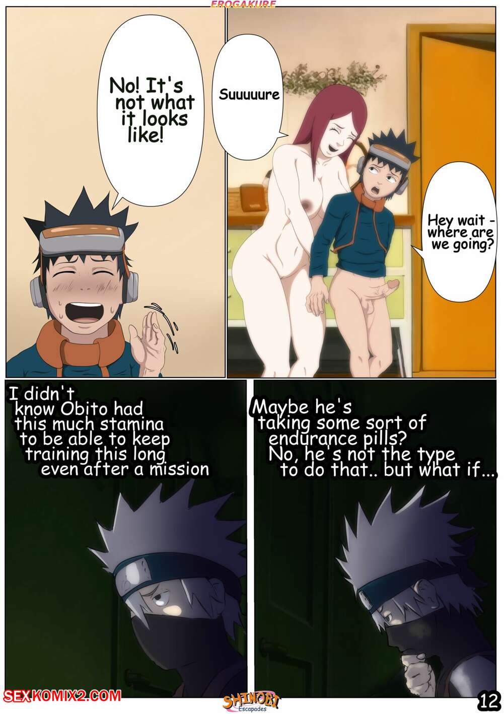 ✅️ Porn comic Shinobi Escapades. Chapter 2. Erogakure Sex comic ...