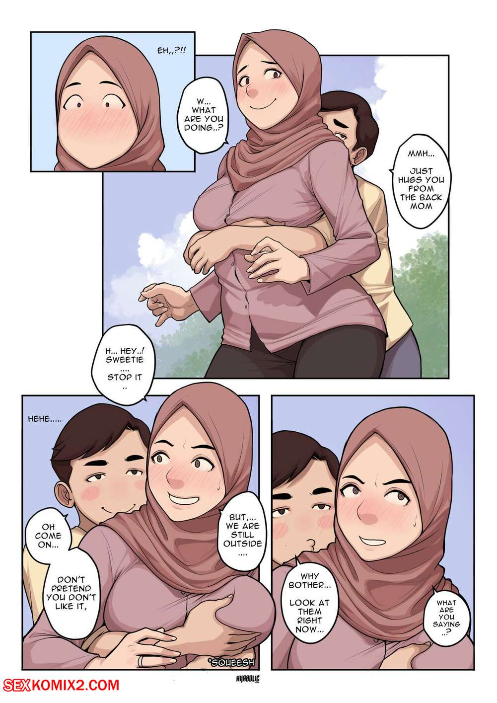 ✅️ Porn comic Breaking the Last Fast. Hijabolic Sex comic sexy ...