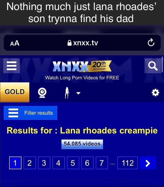 Nothing much just lana rhoades' son trynna find his dad AA @xnxx ...