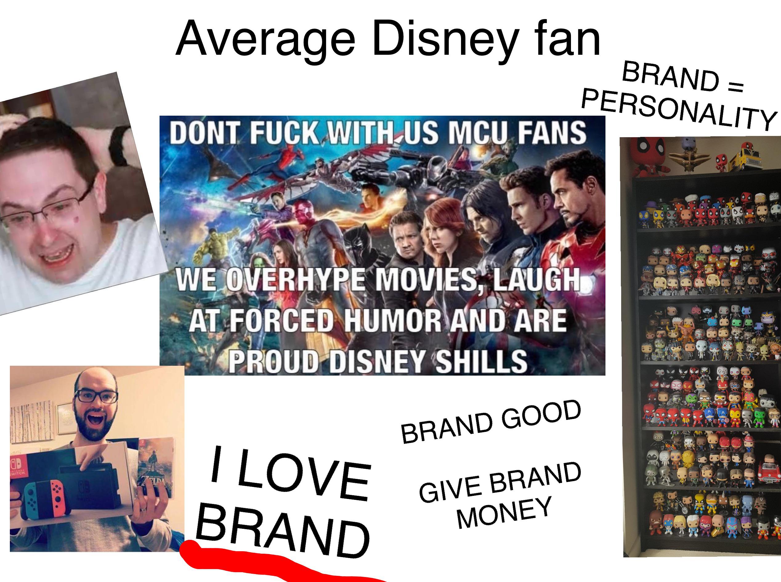 Average Disney shill starter pack : r/starterpacks