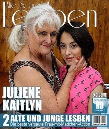 Juliene (62), Sandra Luberc (23) - Sexy young and old lesbian ...