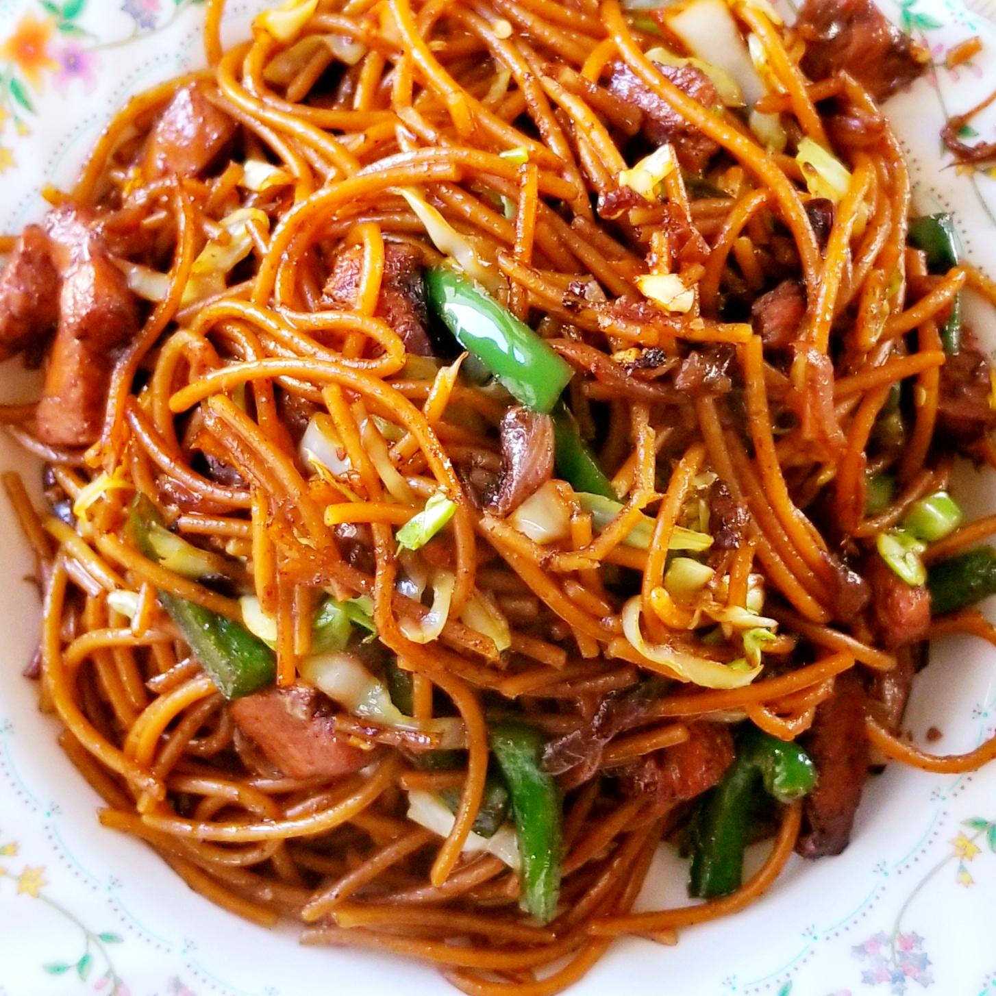 Nepalese Style Chicken Chow mein : r/FoodPorn